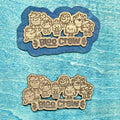 Bloo Crew Wood Magnet (no blue background)