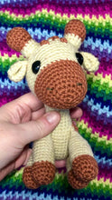 Load and play video in Gallery viewer, Baby Giraffe Plushie
