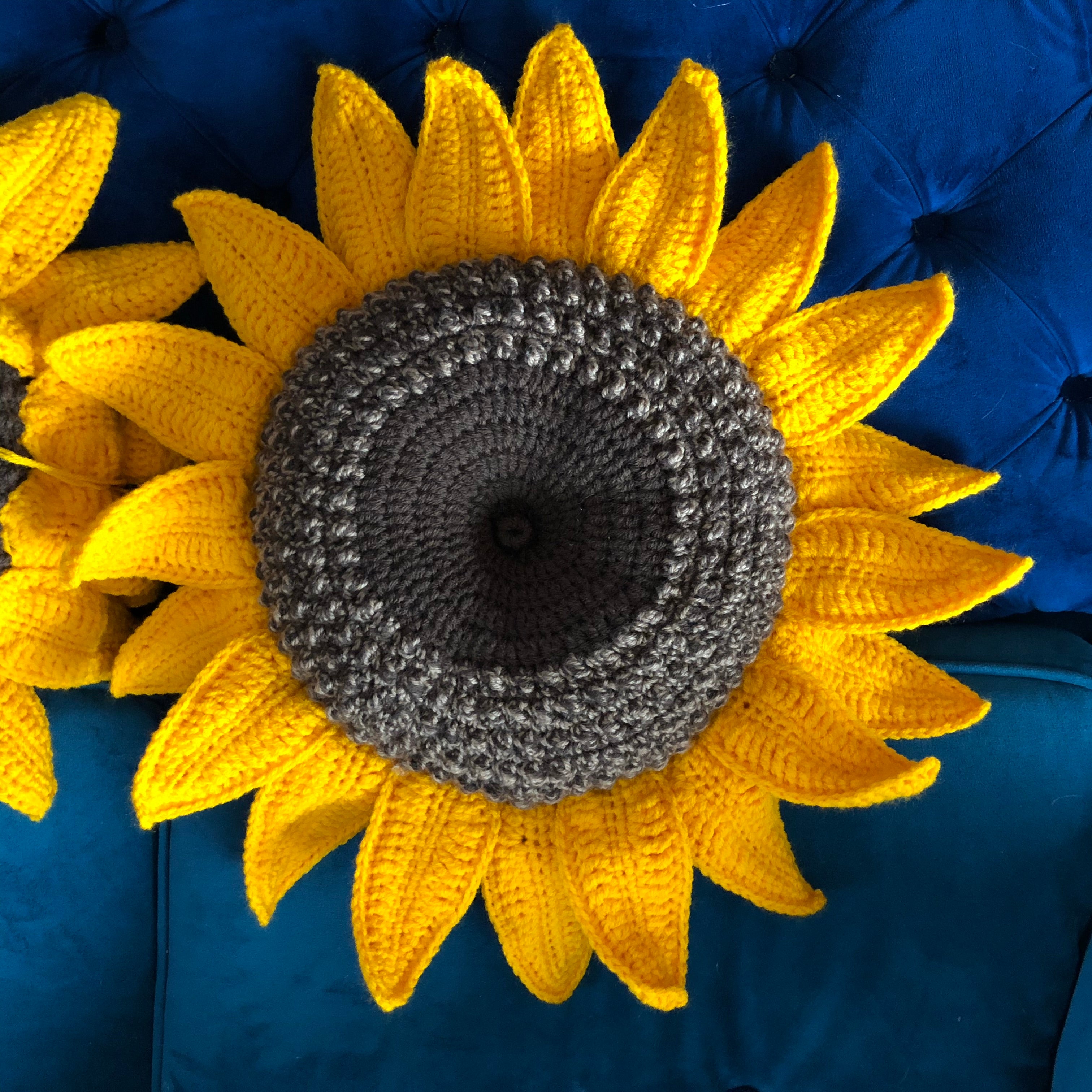 Sunflower Pillow - Customizable