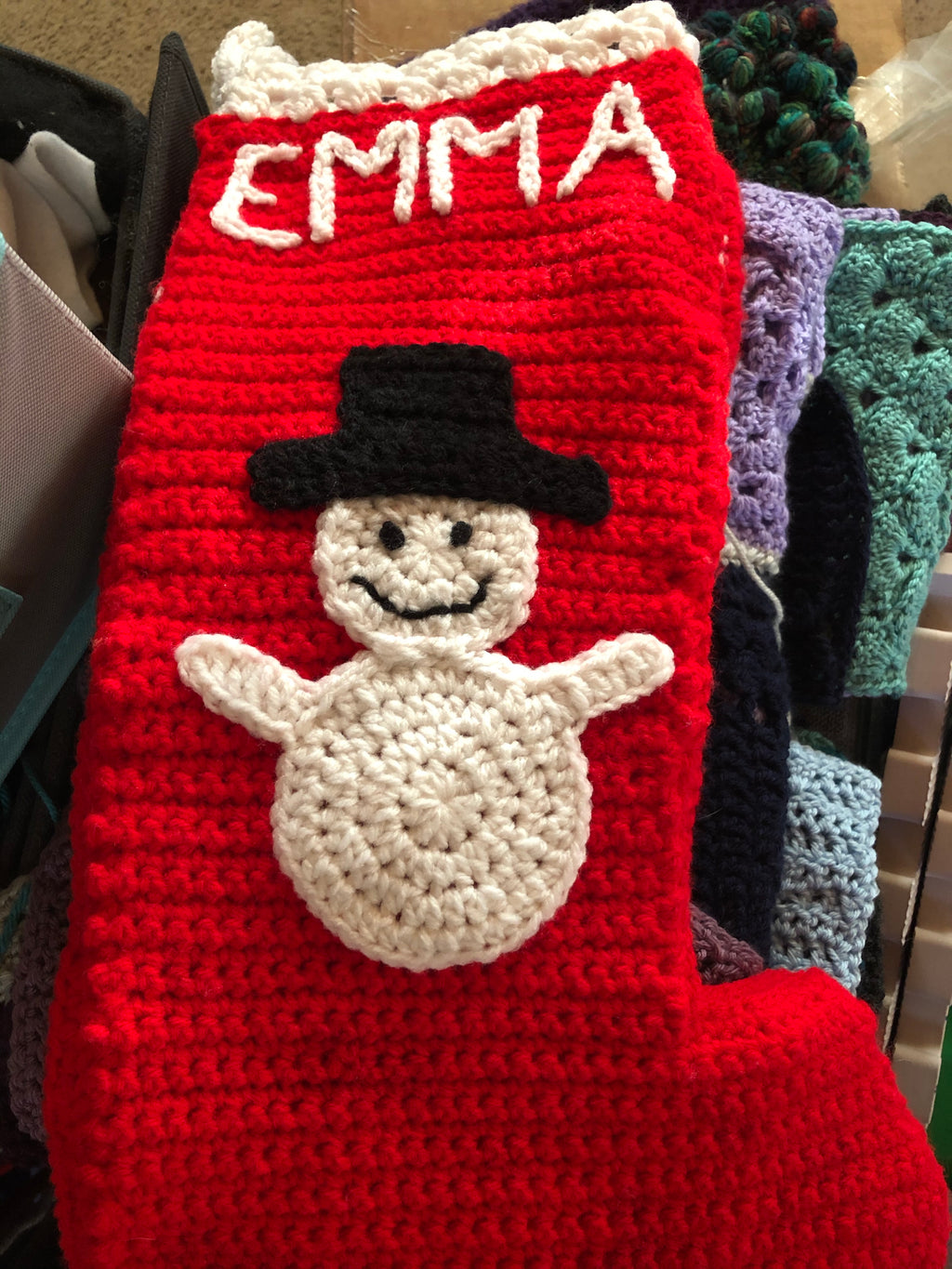Just Like Grandma Made Stocking - Customizable