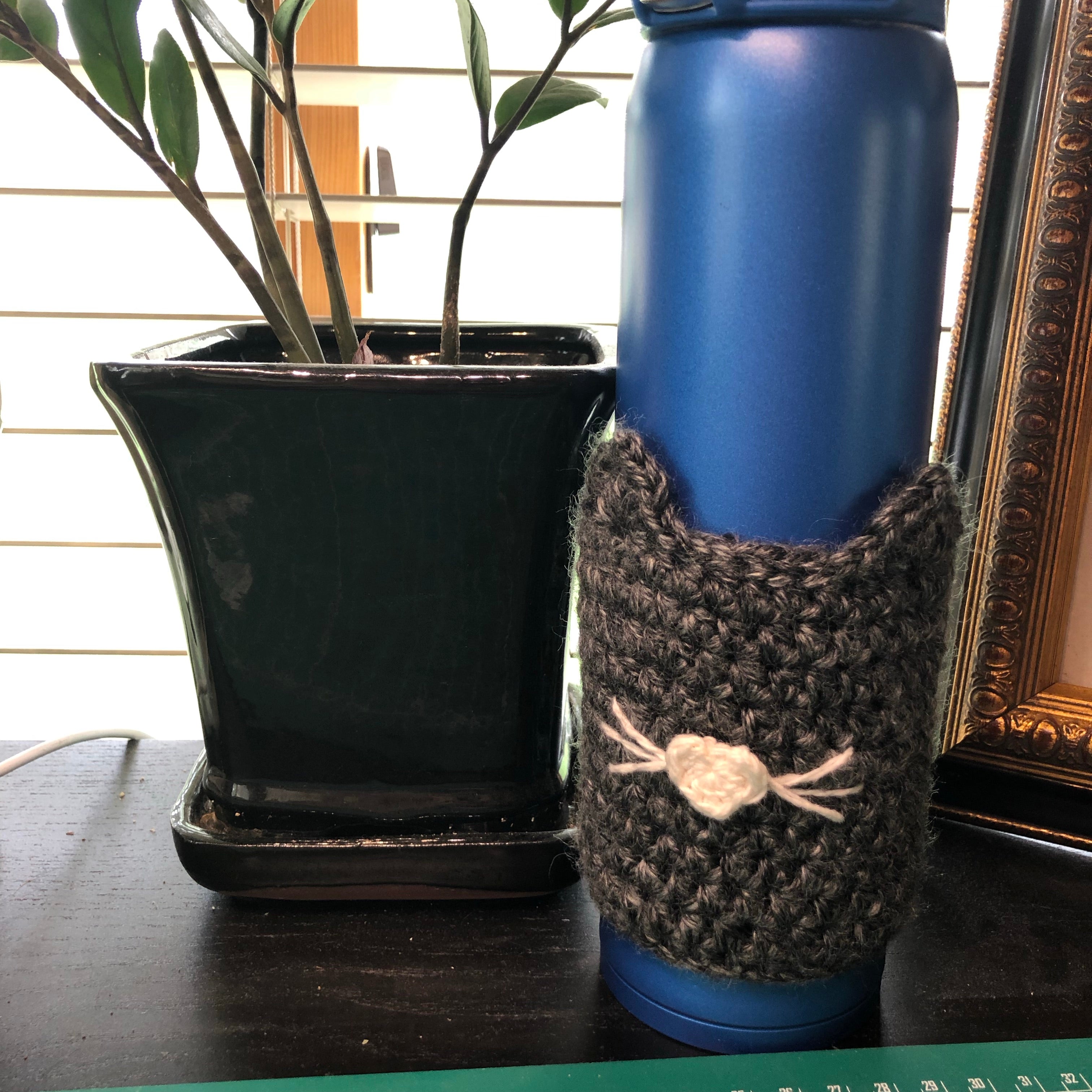 Reusable Kitty Cup Sleeve