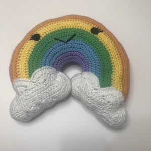 Rainbow Plush Pillow - Customizable