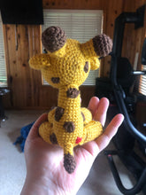 Load image into Gallery viewer, Sitting Giraffe Plushie - Customizable
