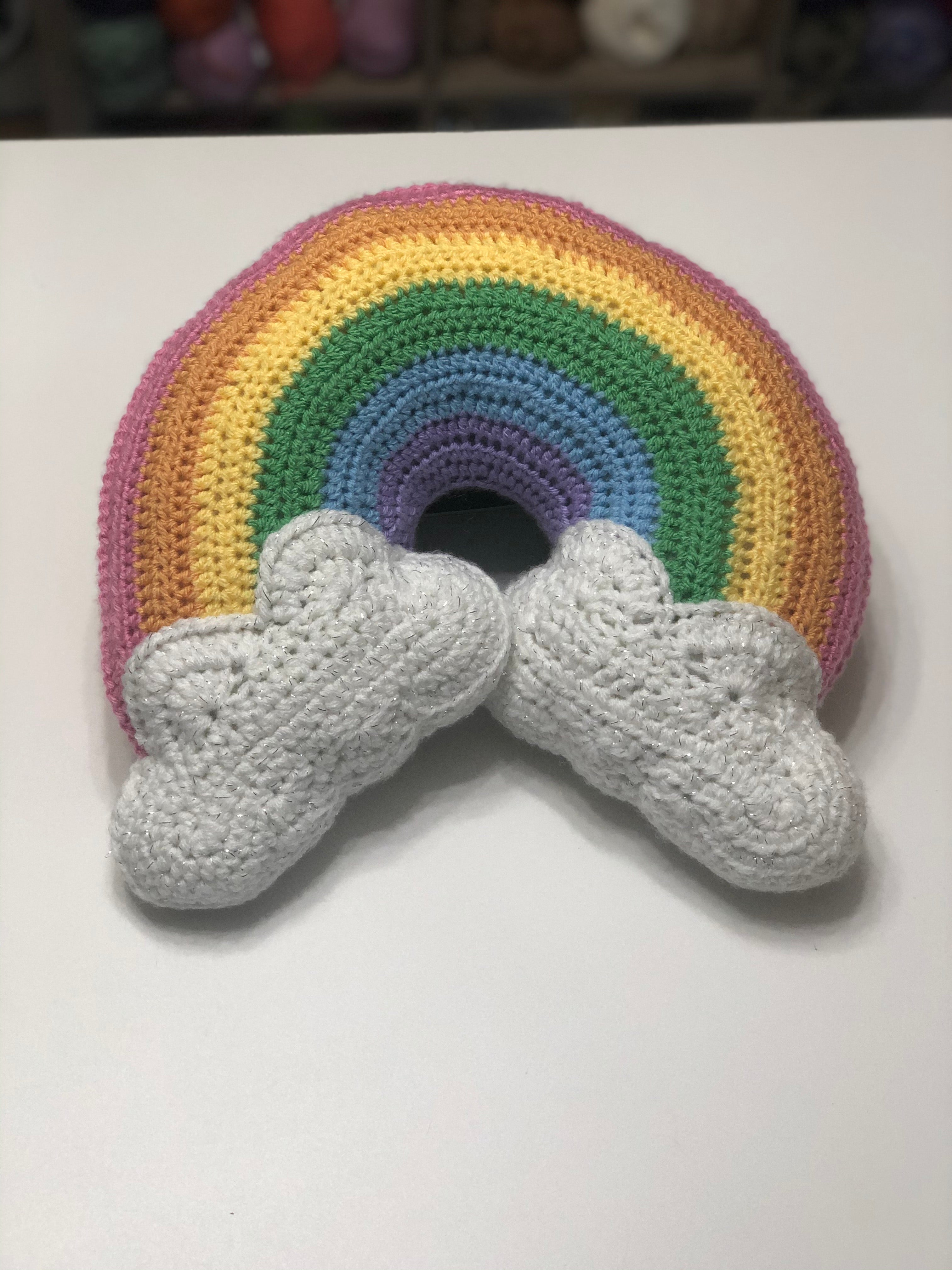 Rainbow Plush Pillow - Customizable