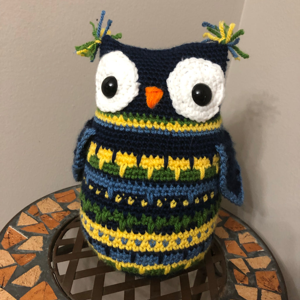 Leaping Stitch Owl - Customizable