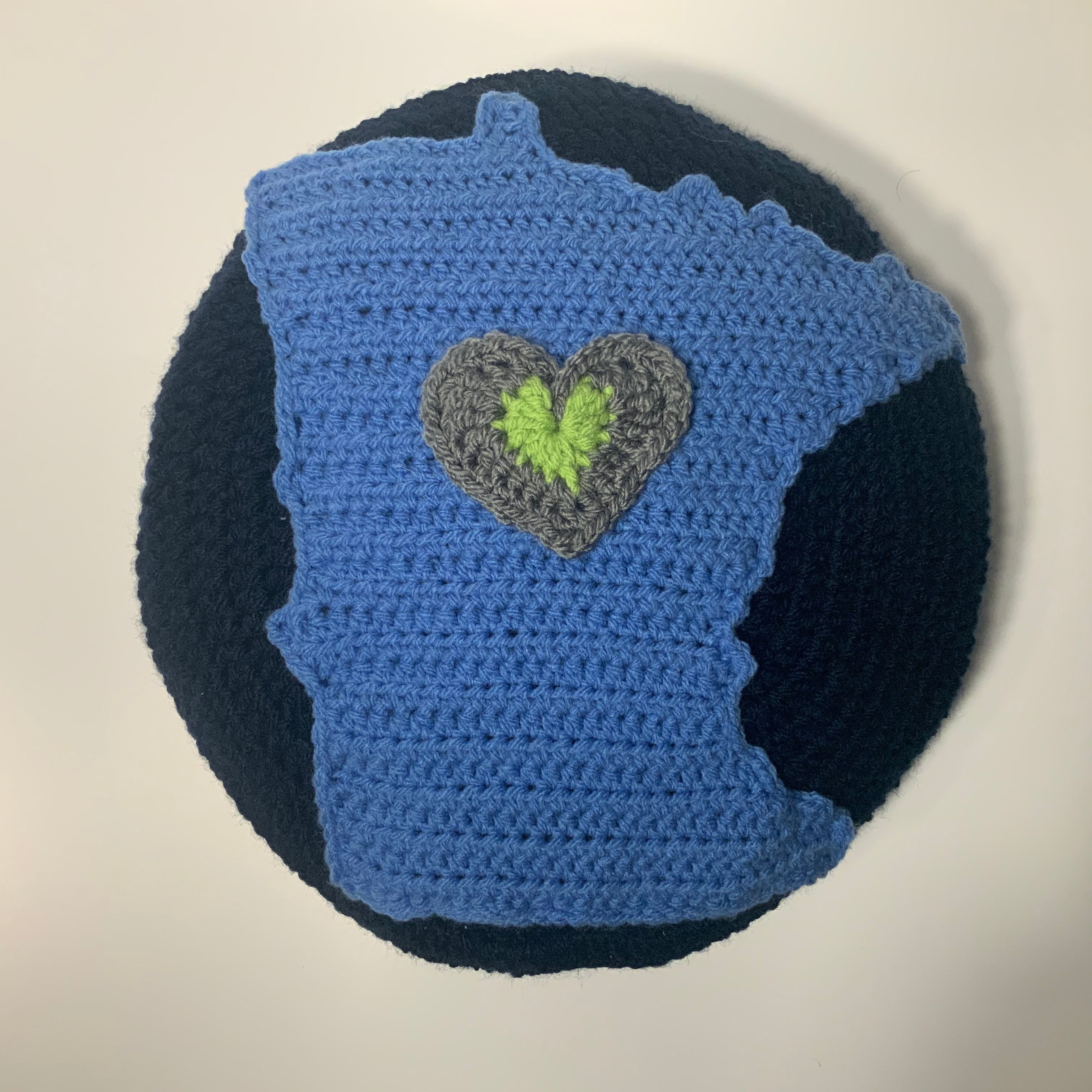 MN ❤️ 12” Round Pillow - Customizable