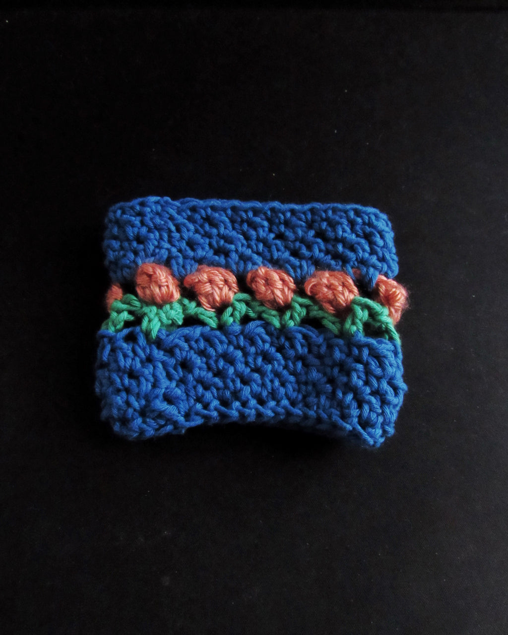 Tulip Garden Cup Sleeve Blue