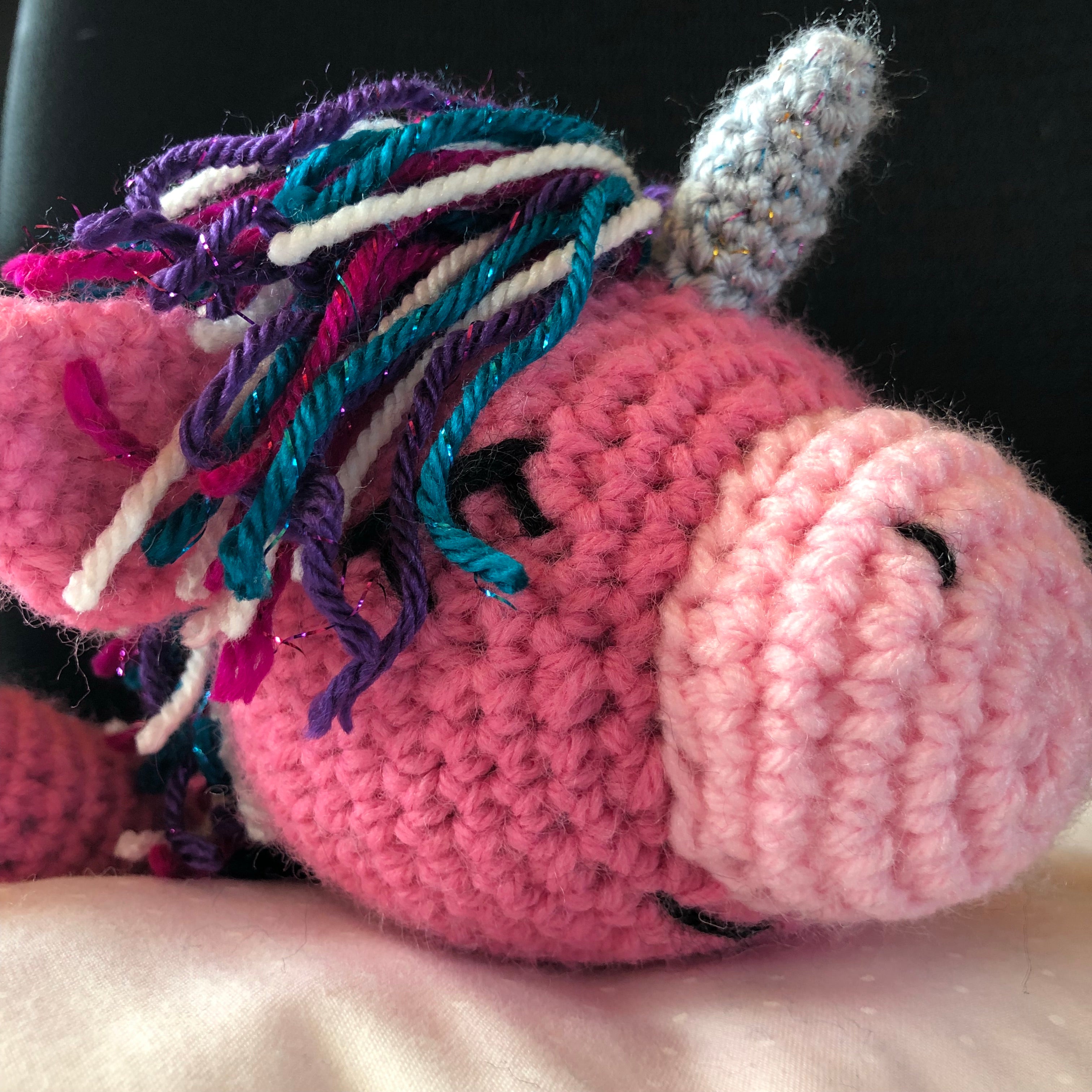 Sleeping Unicorn Plushie - Customizable