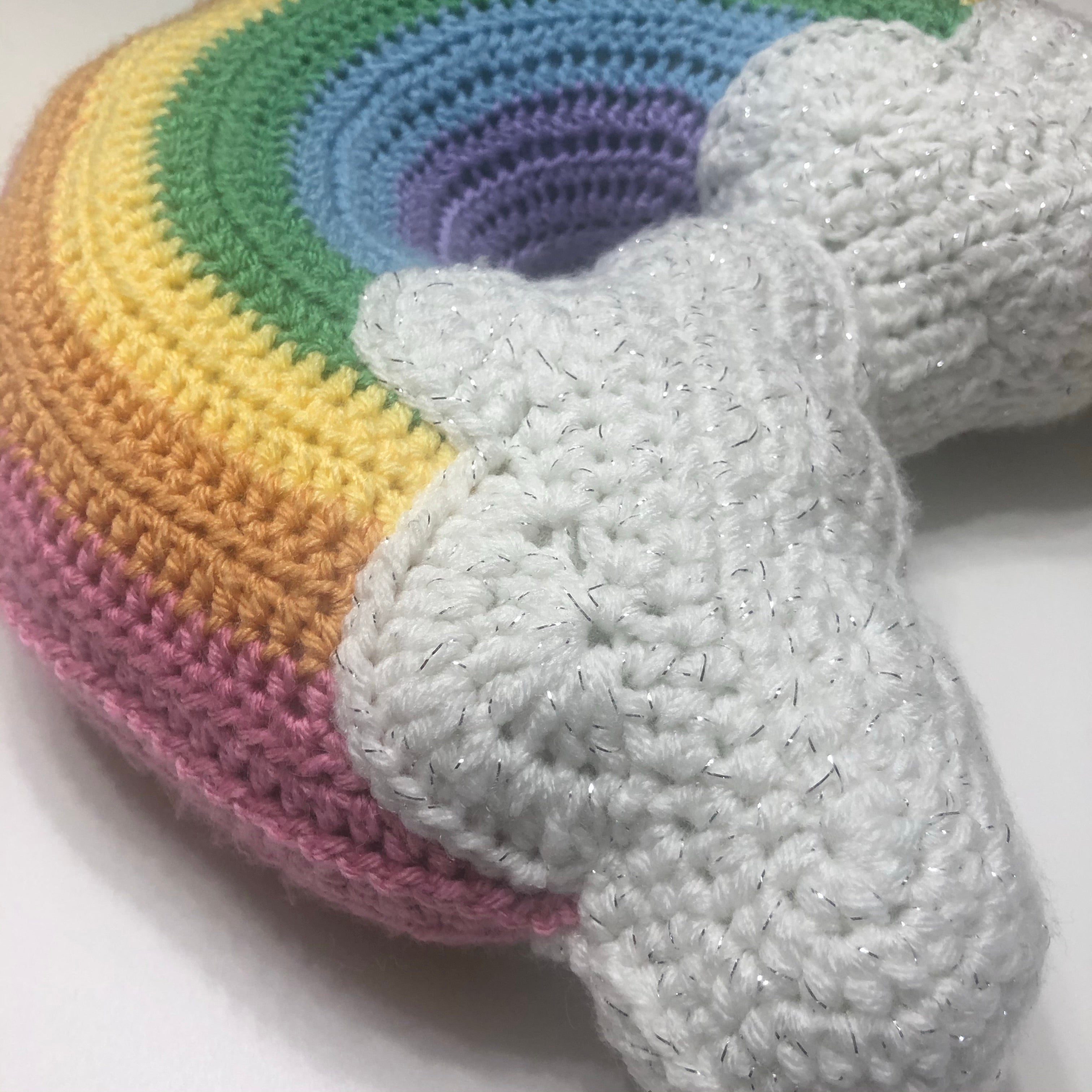 Rainbow Plush Pillow - Customizable