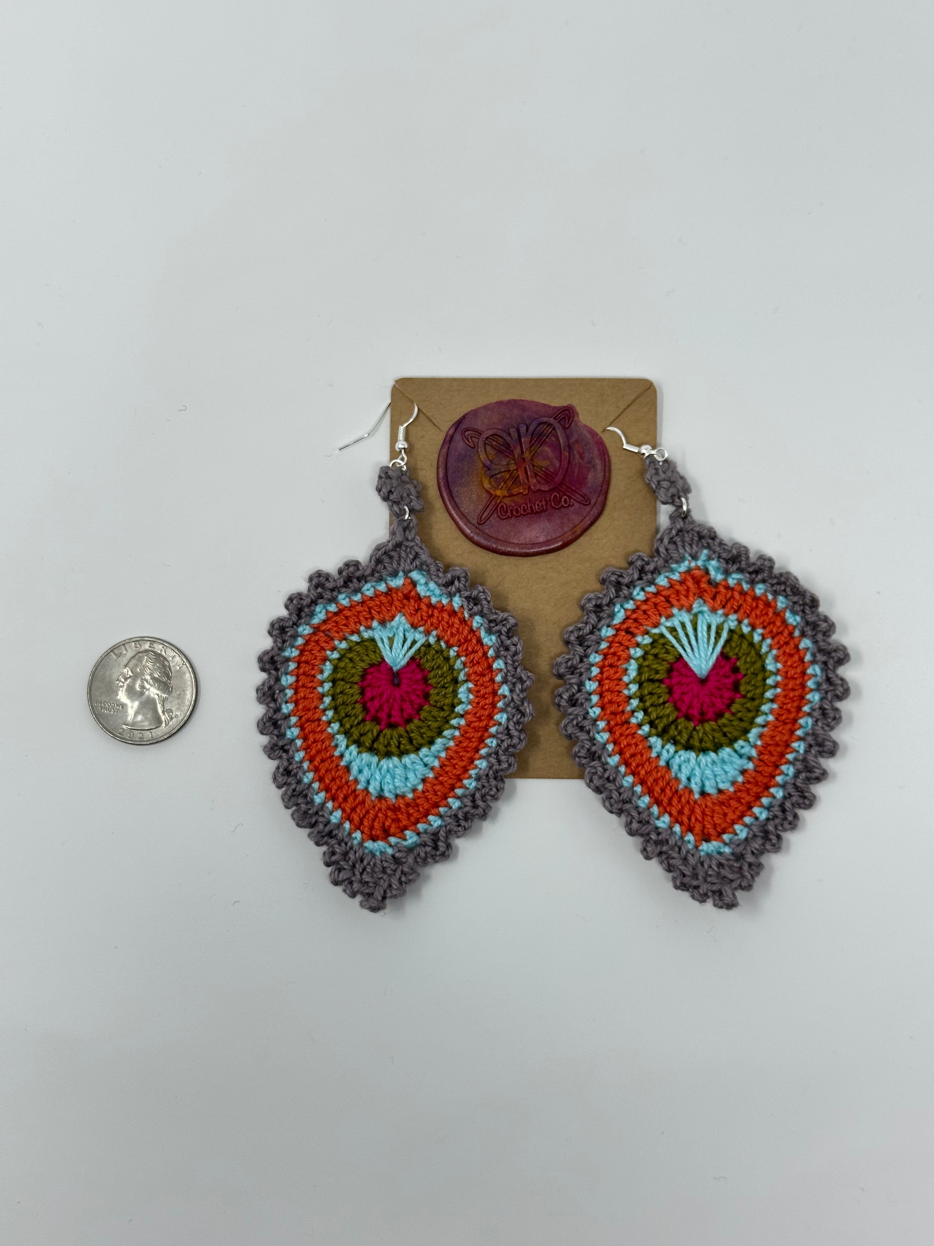 Customize Your Own Peacock Feather Earrings