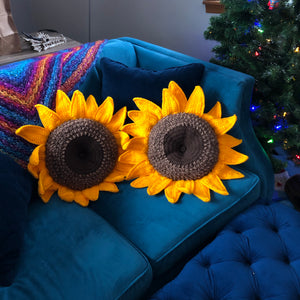 Sunflower Pillow - Customizable