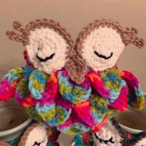 Crochet Owl Mug Cozy (made to order)