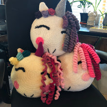 Load image into Gallery viewer, Unicorn Pillow (made to order)
