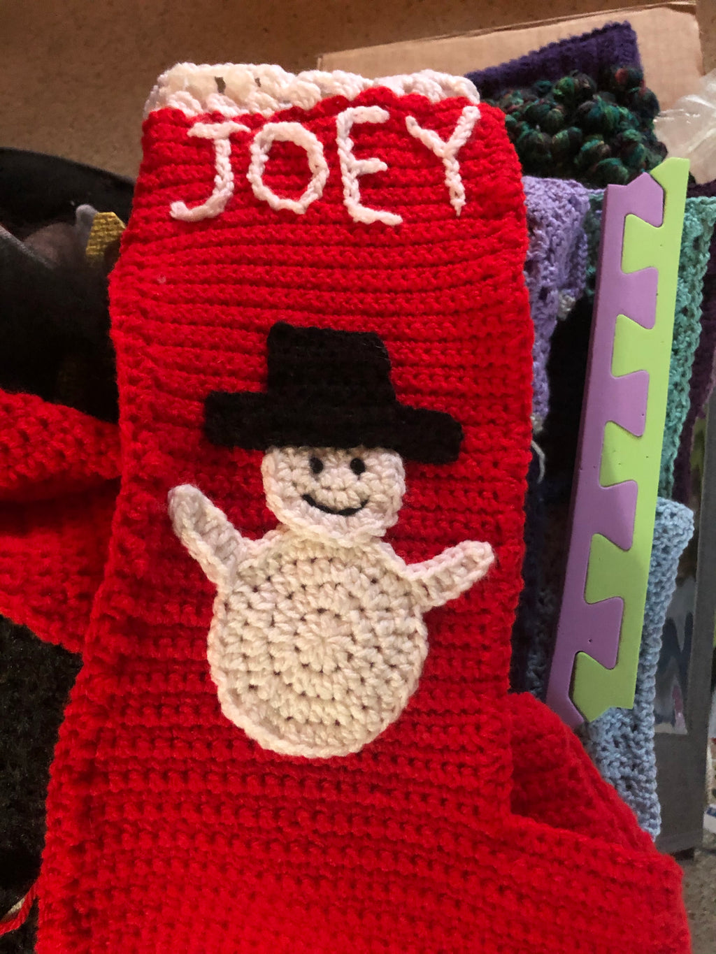 Just Like Grandma Made Stocking - Customizable