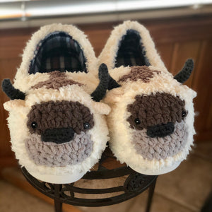 Flying Bison Slippers - Customizable